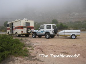 our "RIG" made it possible to cover different terrains 