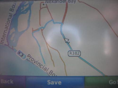 the GPS view