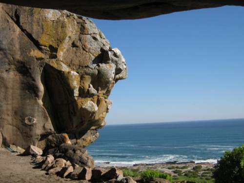 View from Eland's Bay Cave