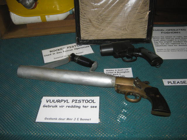 Pistols used in Sea Rescue Operations