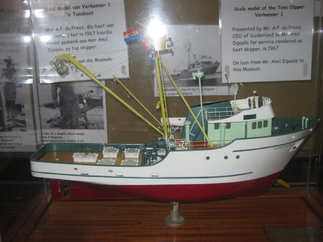 A Scale Model of Tuna Clipper Verkenner 1
