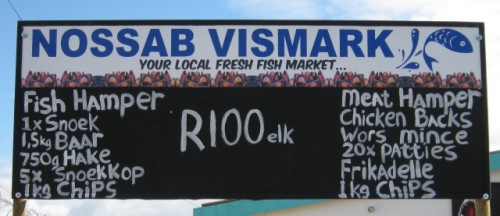 The Fish Market in Kerklaan, Velddrif