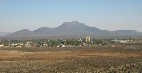 A panoramic view of Calvinia
