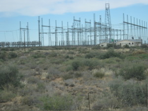 a power station close by